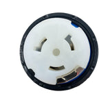 RV or Generator 125/250 Volt 50 Amp 25' 14-50p x SS2-50r Adapter Extension Cord - 33512