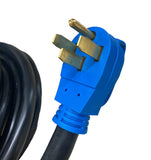 RV or Generator 125/250 Volt 50 Amp 25' 14-50p x SS2-50r Adapter Extension Cord - 33512