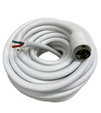 125/250 Volt 50 Amp Glendinning Cablemaster Replacement Shore Power Cable WHITE 50'