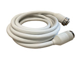 50A 125/250V Marine Shore Power Boat Cord 50' WHITE - 22515