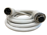 50A 125/250V Marine Shore Power Boat Cord 25’ WHITE - 22512