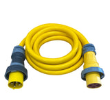 100A 125/250V Marine Shore Power Cord, Yellow
