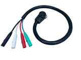 Cam Lock Male to 14-50R 50 Amp Female Adapter Pigtail 48"