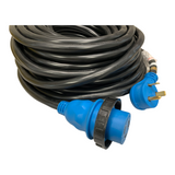 RV 125 Volt 30 Amp x 75',  TT-30 x L5-30 Adapter Extension Cord