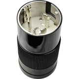 Amp Up 125/250v 50a 6365-CRN Male Replacement Cord Plug End, Black - 95427