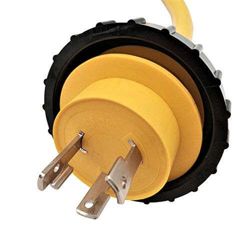Marine 125v 30a Male x 125v 50a Female Pigtail Adpater - 31304