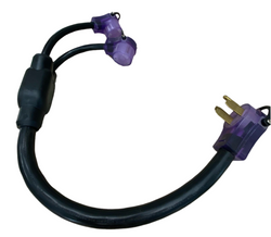 RV 14-50 50a Male to (2) TT-30 30a Female