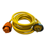 125 Volt 30 Amp x 50’ Shore Power Cord with Smart Plug Female