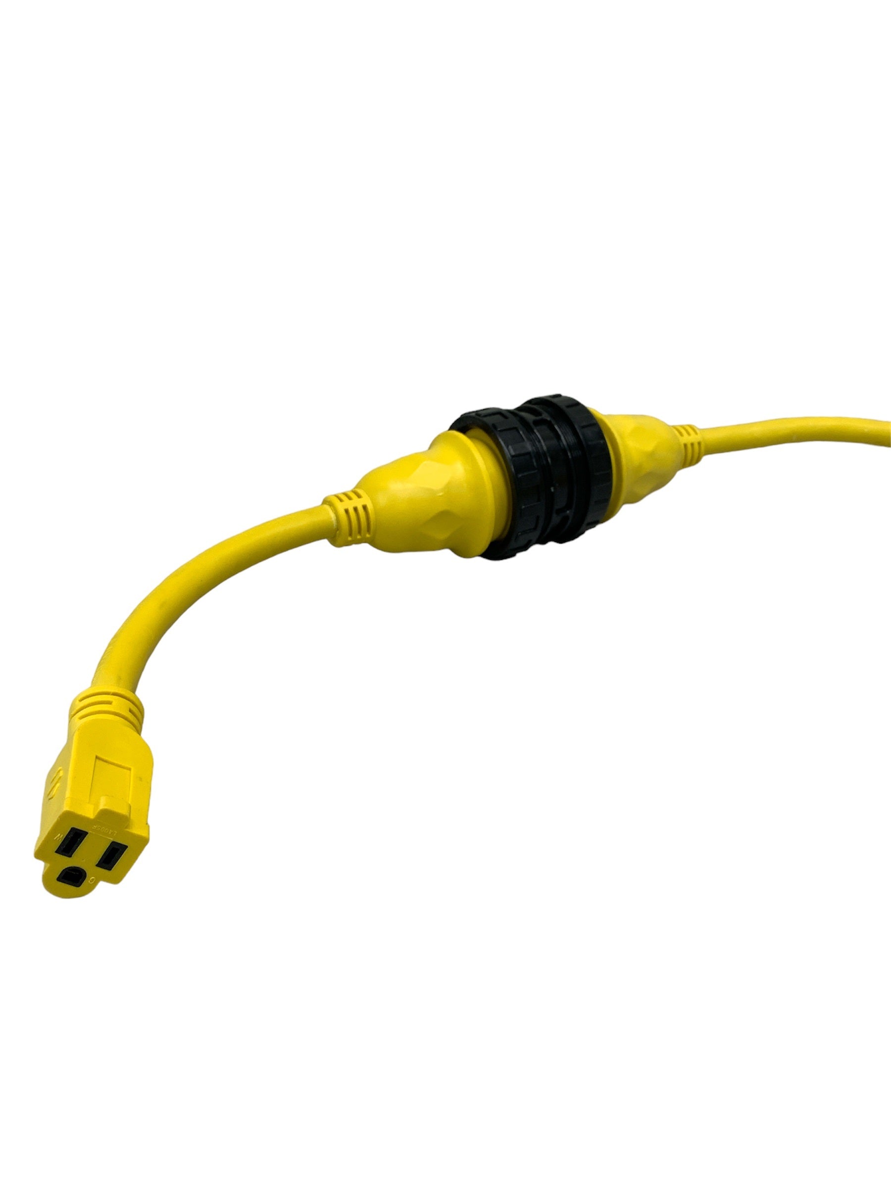 Shore Power Pigtail Adapter 125V 30A Male to 15 Amp Female Marine Boat Cord - 21301