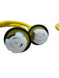 125v 50a Male x (2) 125v 50a Female Y Splitter Adapter - 31424