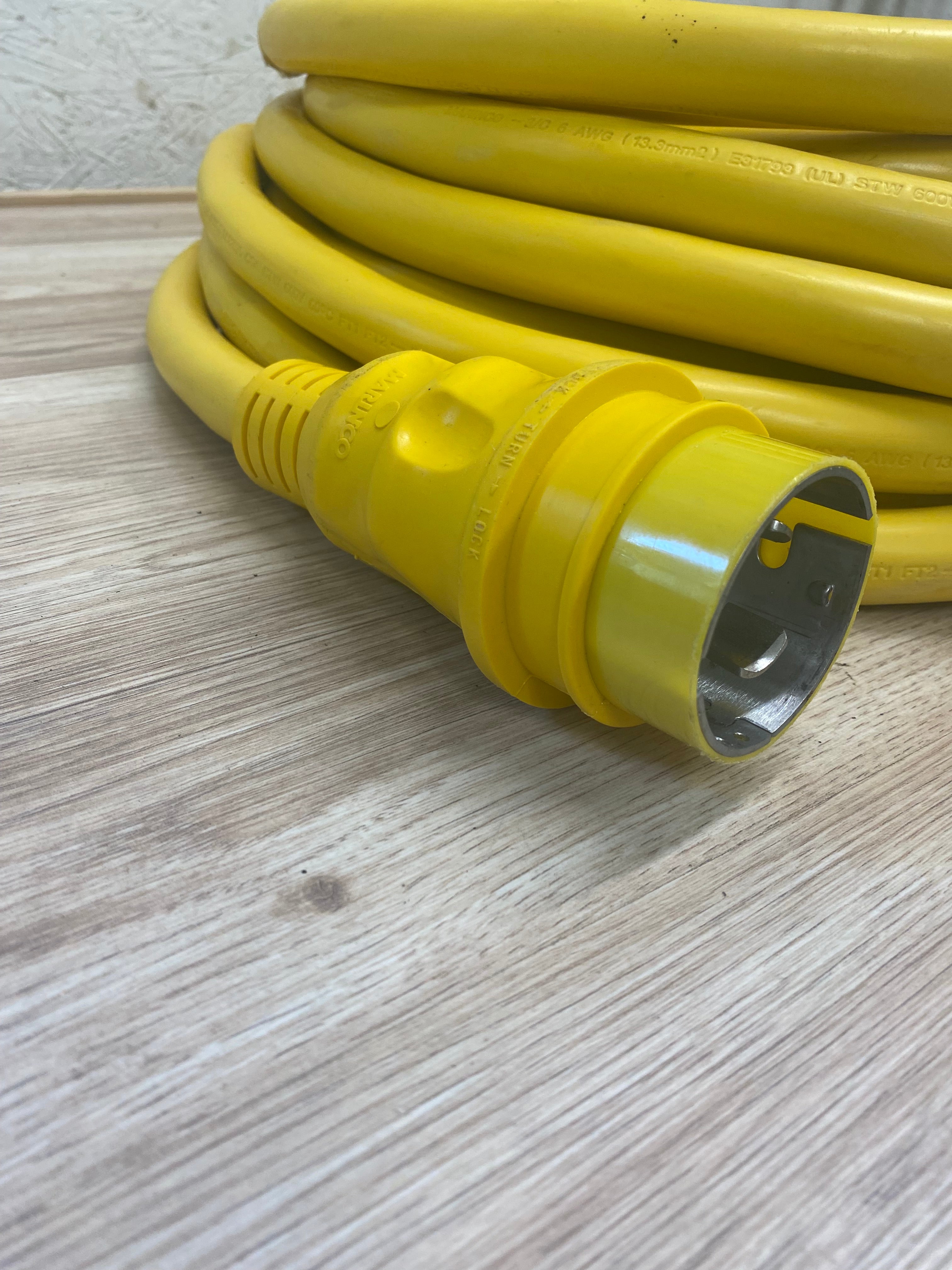 Marinco 125 Volt 50 Amp x 50' Shore Power Cord, 6153SPP