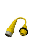 Pigtail Adapter 125V 30 Amp Female to 125/250V 50 Amp Male - 31503