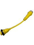 Pigtail Adapter 125V 30 Amp Female to 125/250V 50 Amp Male - 31503