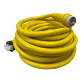 50A 125/250V Marine Shore Power Boat Cord 100' Yellow - 21510