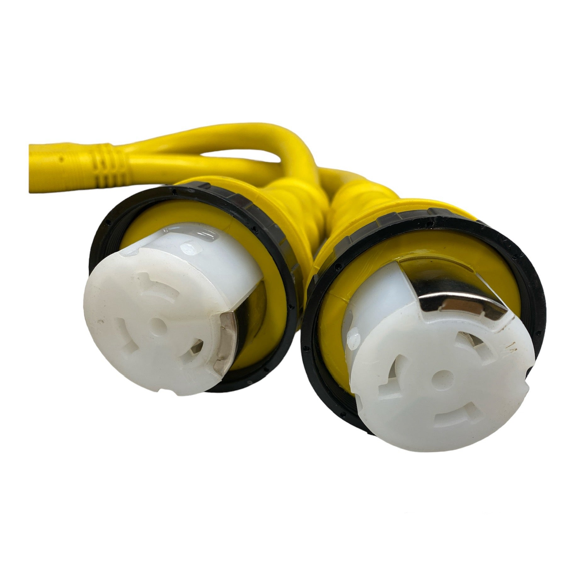 125/250V 50A Male to (2) 125/250V 50A Female Y Marine Splitter Shore Power Boat Adapter - 31525