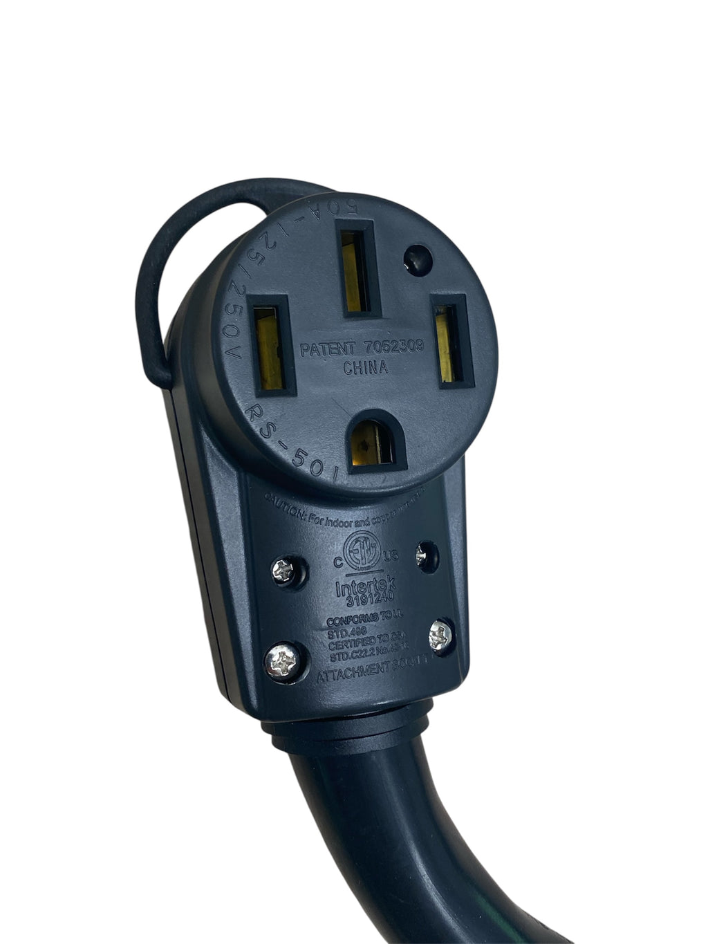 Series 16 Cam Lock to 14-50R 50 Amp Female Adapter Pigtail 48"