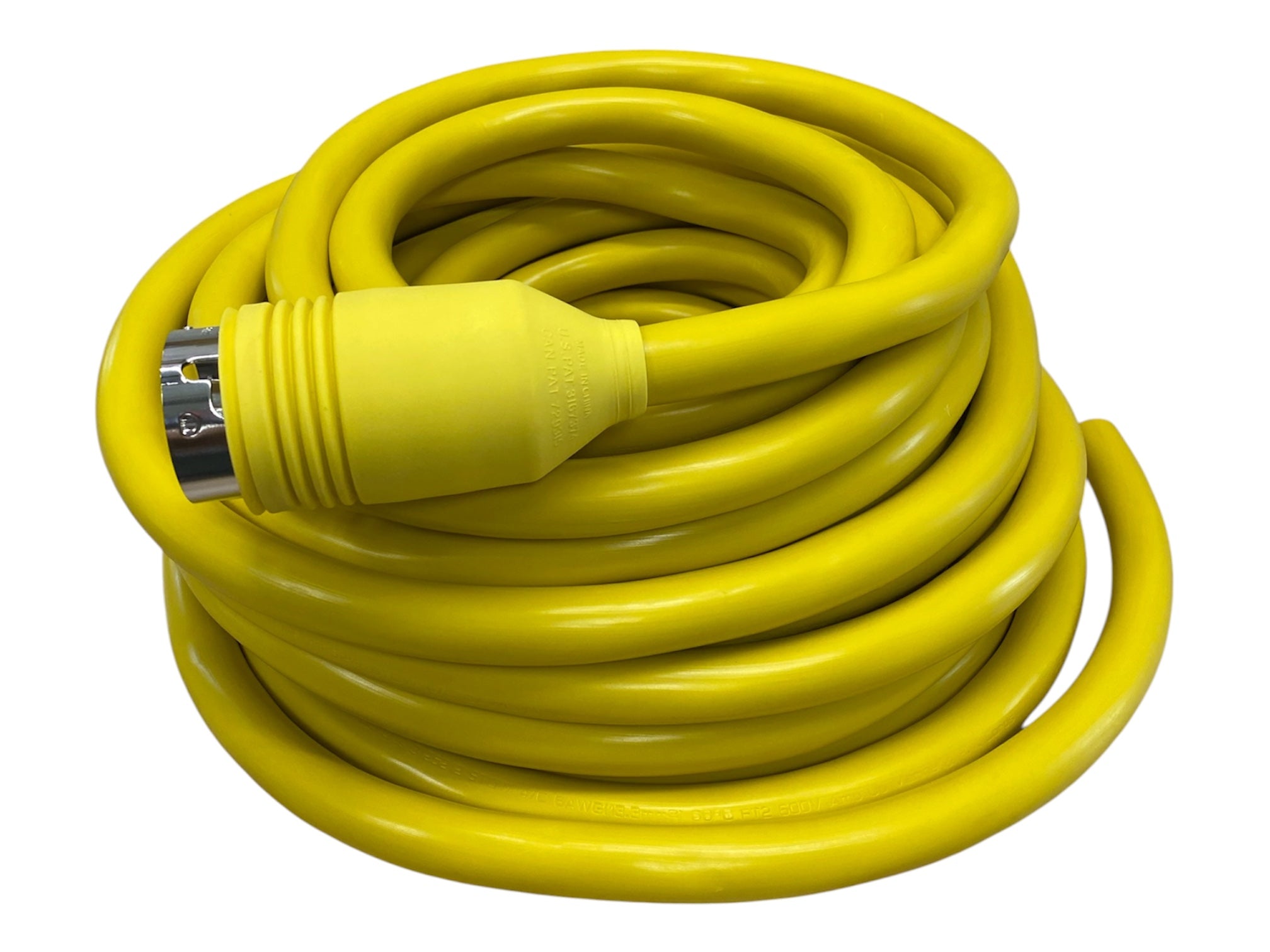 125/250 Volt 50 Amp 3-Wire (No Neutral) Glendinning Cablemaster Replacement Shore Power Cable 50'