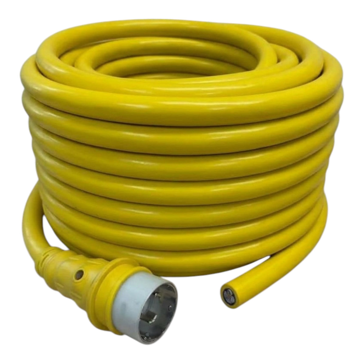 125/250V 50 Amp, CableMaster Replacement Shore Power Cable, Molded End w/ LED