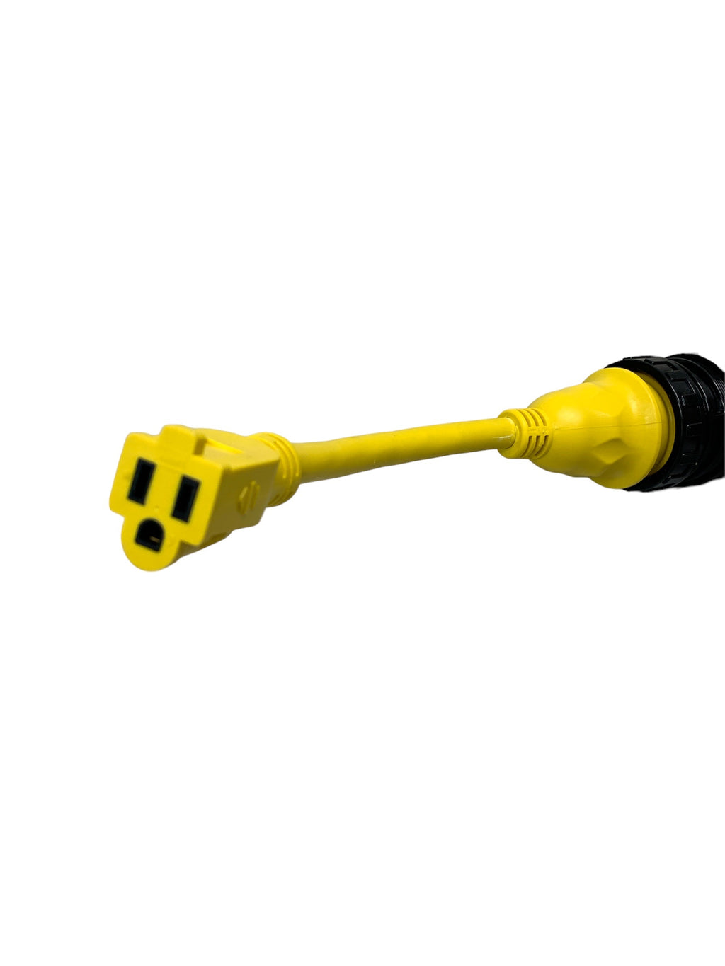 Shore Power Pigtail Adapter 125V 30A Male to 15 Amp Female Marine Boat Cord - 21301