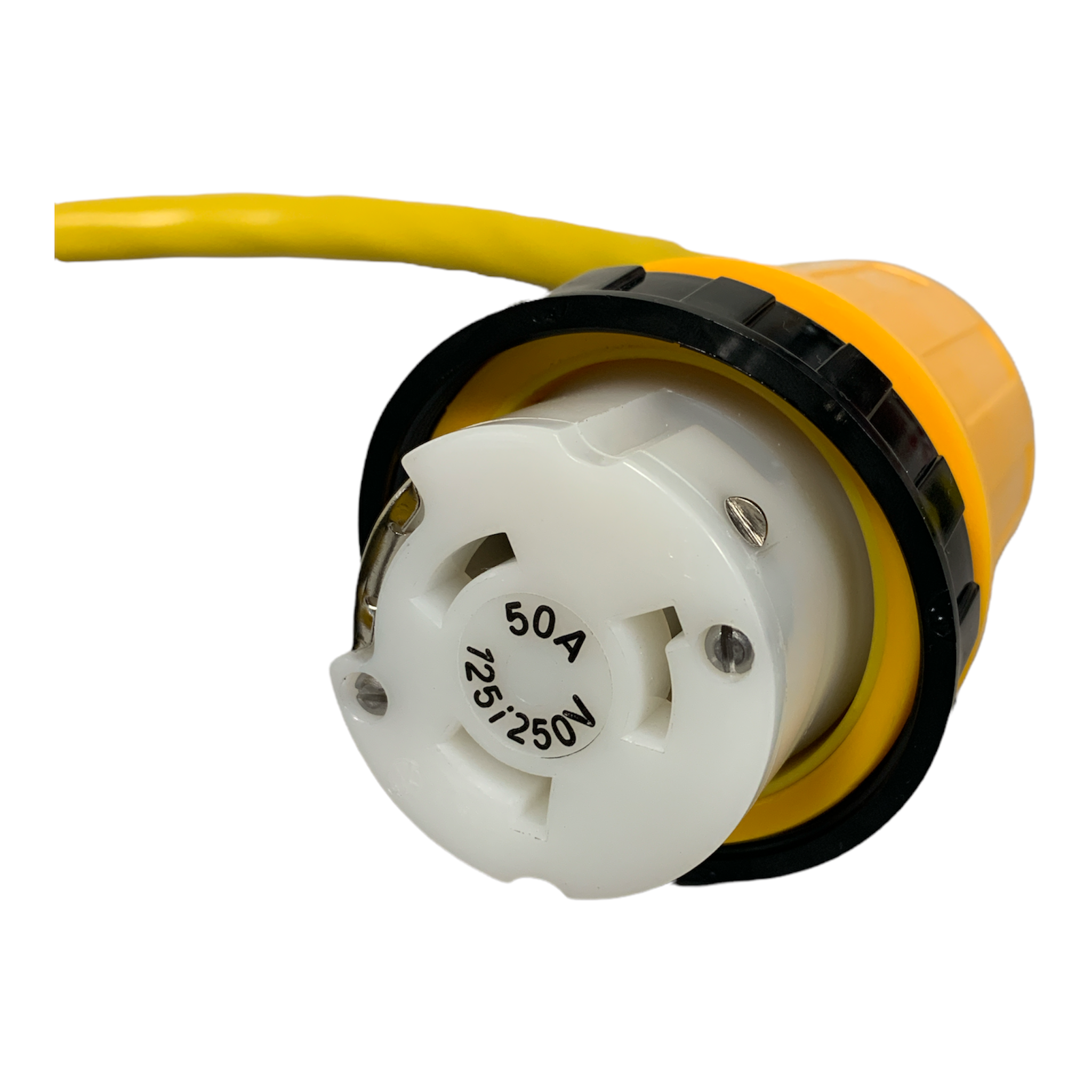 Pigtail Adapter 125/250v 100 Amp Male x 125/250V 50 Amp Female - 95519