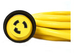 30A 125V Marine Shore Power Boat Cord Cable 25' Yellow - 21312