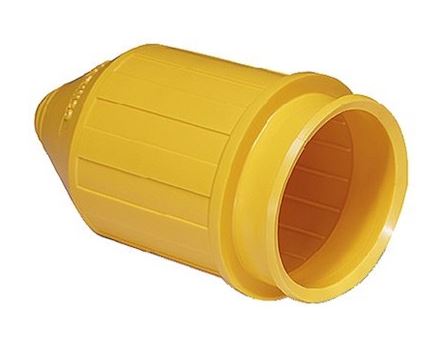 Shore Power Cord Boot 50a Replacement Weather Resistant Cover, Yellow - 47717