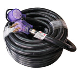 RV 125/250v 50a x 100' 14-50 Extension Cord with Lighted Ends