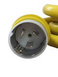 COSMETIC - 50A 125/250V Marine Shore Power Boat Cord 15' Yellow - 21511