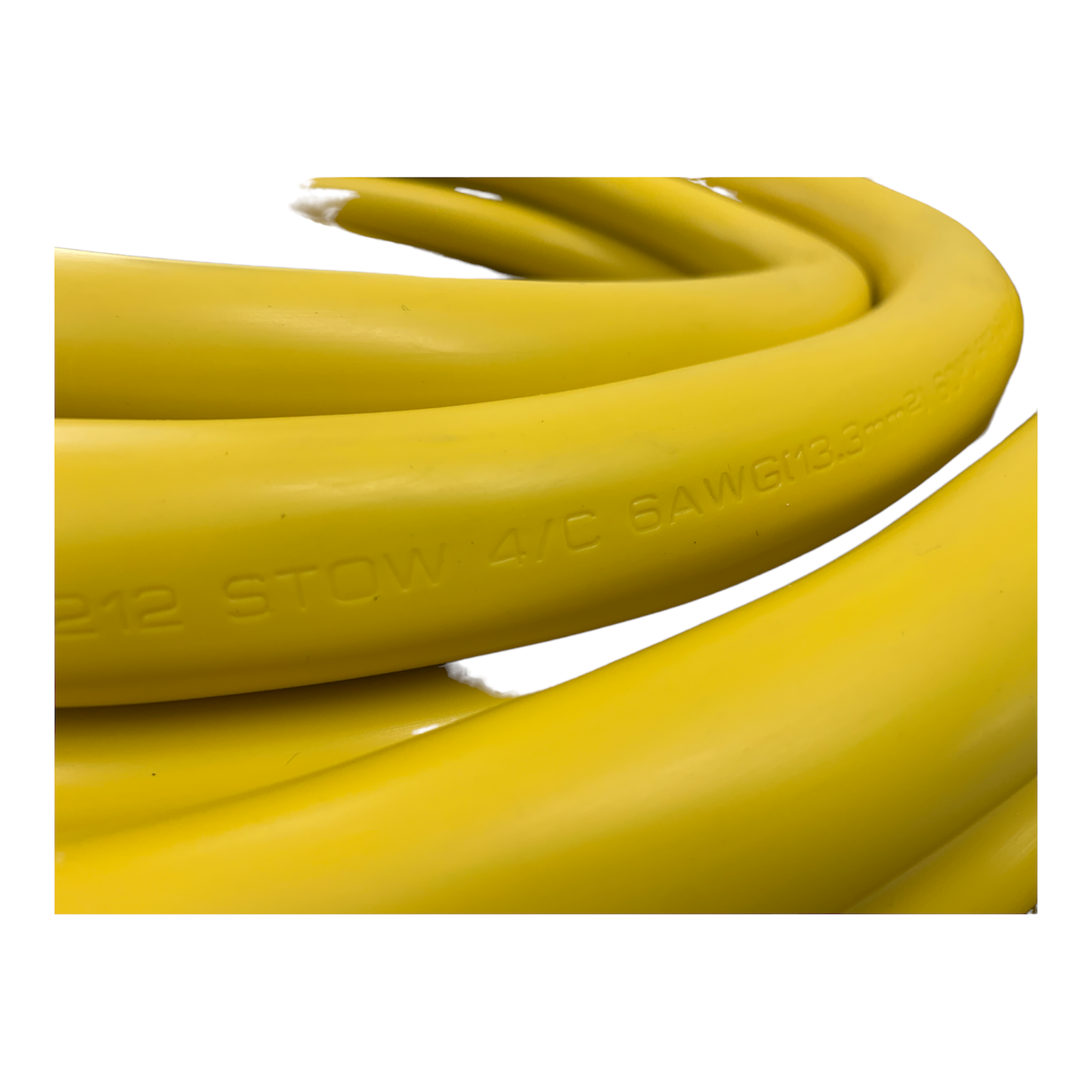 50A 125/250V Marine Shore Power Boat Cord 75' Yellow - 21517