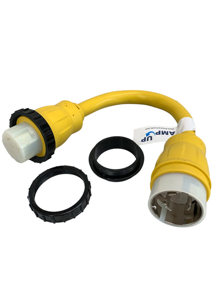 Pigtail Adapter 125/250V 50 Amp Male to 125V 50 Amp Female - 31504