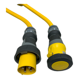 100A 125/250V Marine Shore Power Extension Cord, Yellow